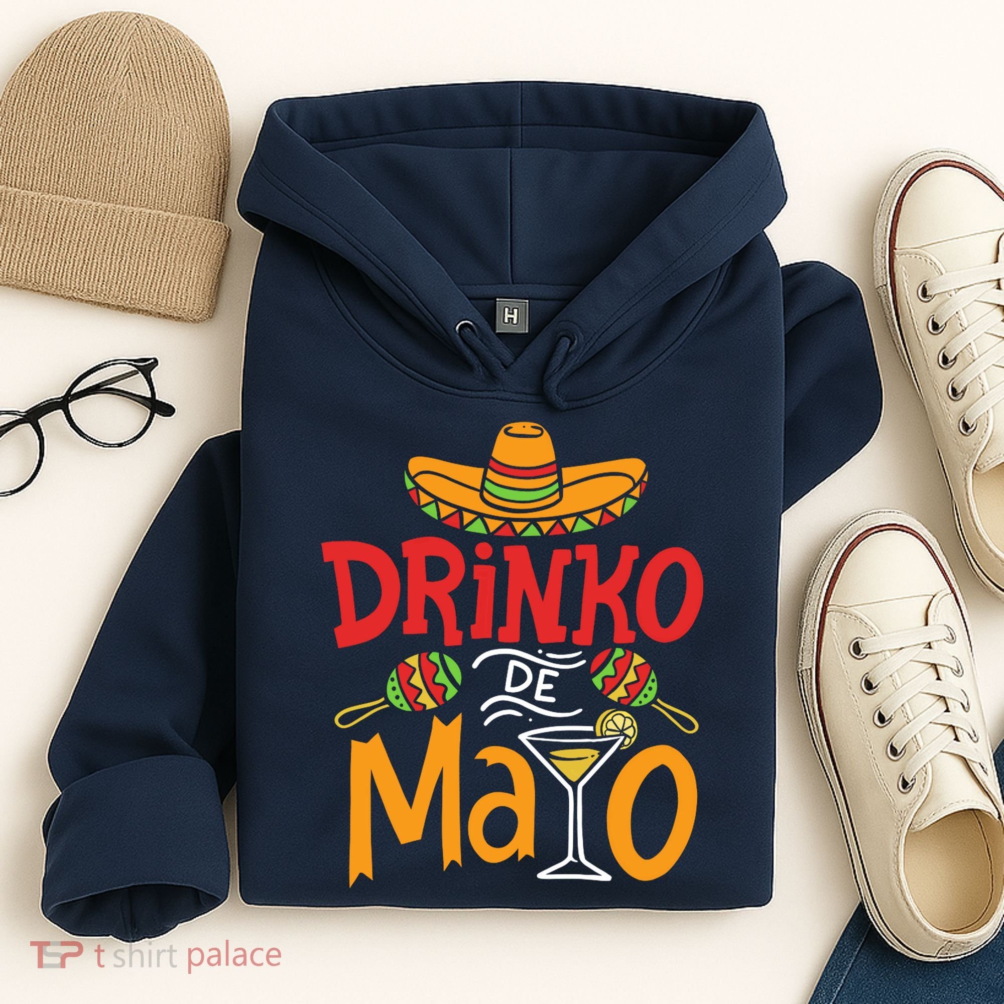 Drinko De Mayo Cinco De Mayo Fiesta Hoodie