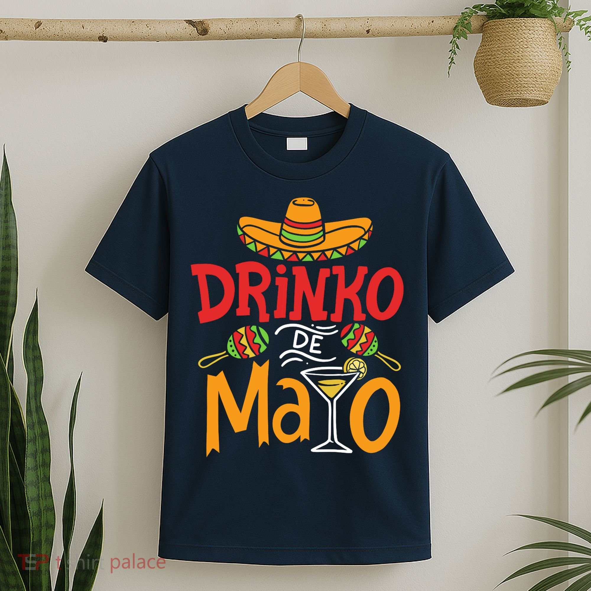 Drinko De Mayo Cinco De Mayo Fiesta T-Shirt