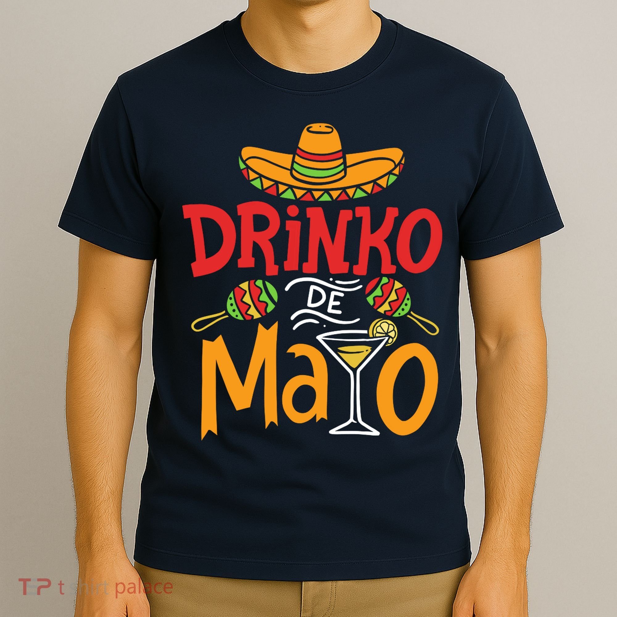 Drinko De Mayo Cinco De Mayo Fiesta T-Shirt