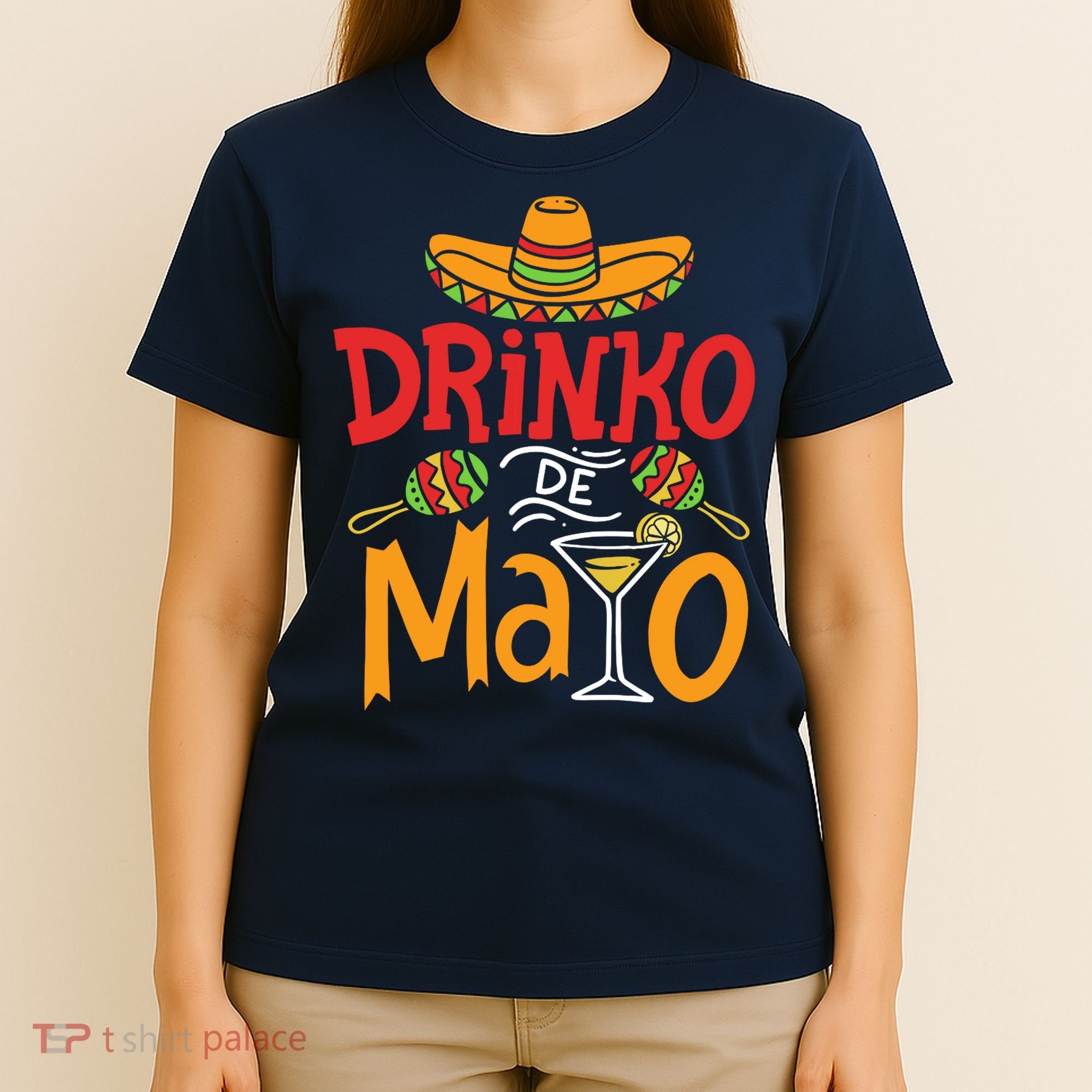 Drinko De Mayo Cinco De Mayo Fiesta T-Shirt