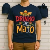 Drinko De Mayo Cinco De Mayo Fiesta T-Shirt thumb 6