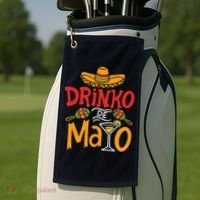 Drinko De Mayo Cinco De Mayo Fiesta Golf Towel thumb 2