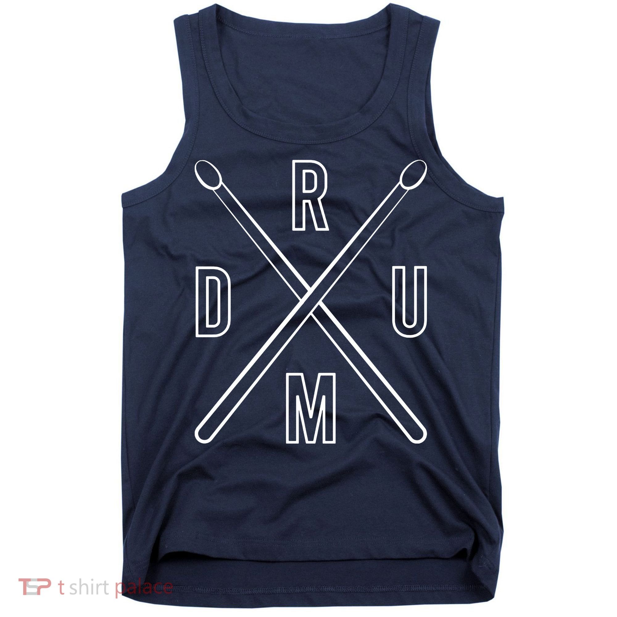Drum Drummer Music Musician Tank Top