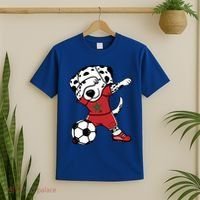 Dab Dalmatian Morocco Soccer Fans Jersey Moroccan Football Gift T-Shirt thumb 2