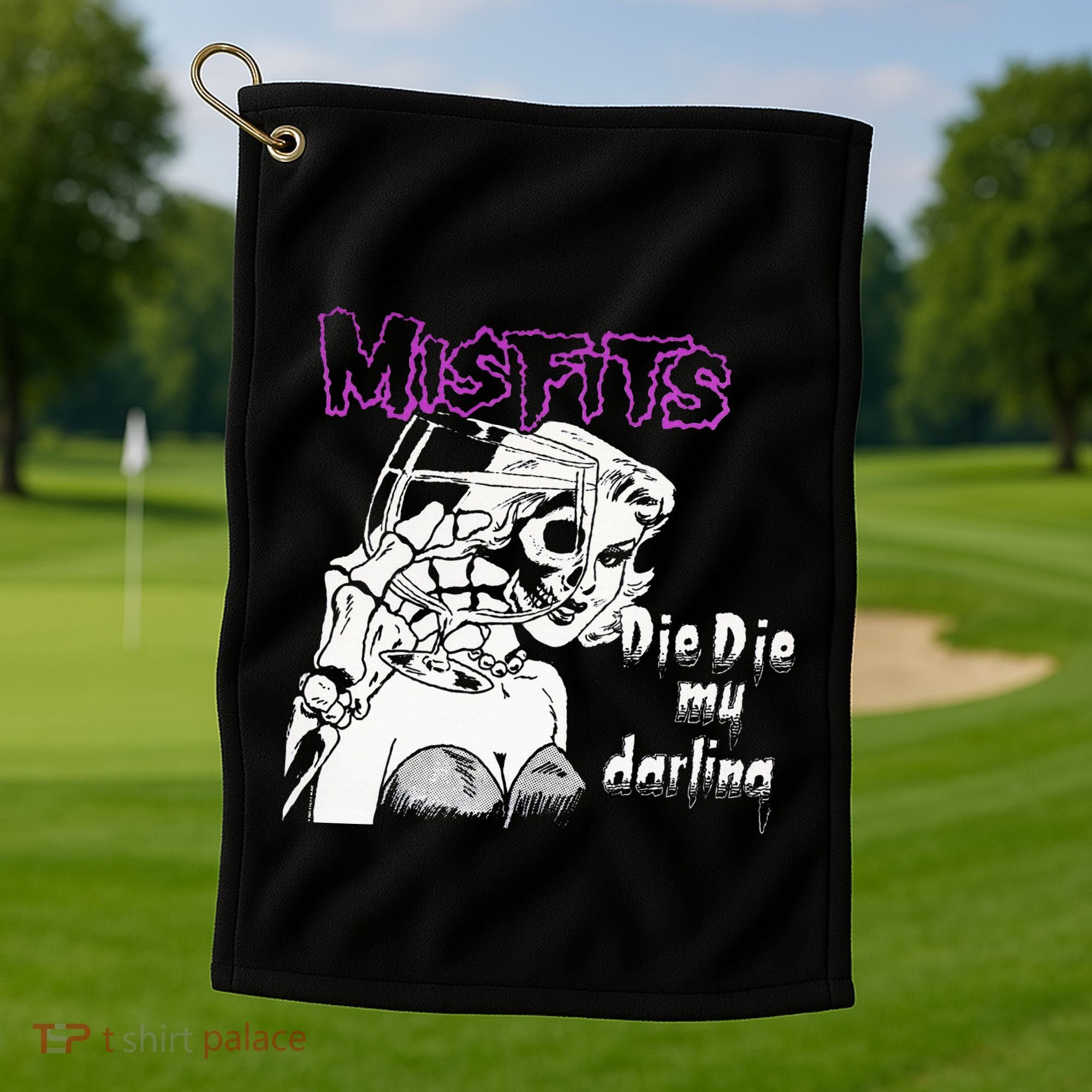 Die Die My Darling Golf Towel