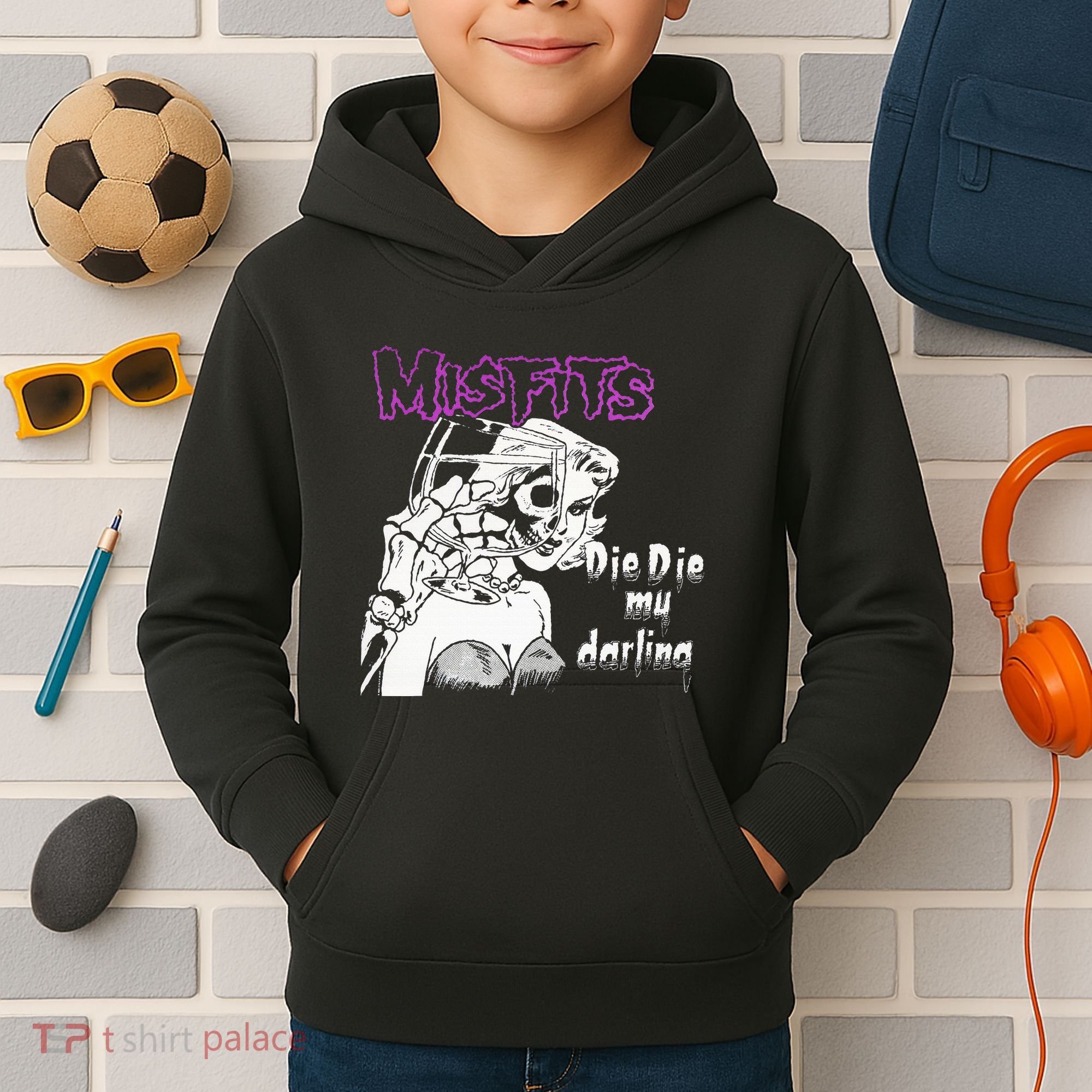 Die Die My Darling Kids Hoodie