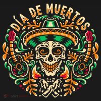 Dia De Muertos Pajama Set thumb 2