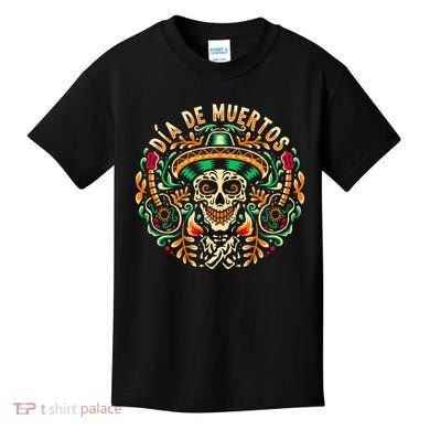 Dia De Muertos Kids T-Shirt