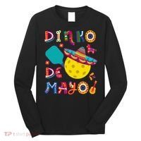 Dinko De Mayo Funny Cinco De Mayo Funny Pickleball Long Sleeve Shirt thumb 0