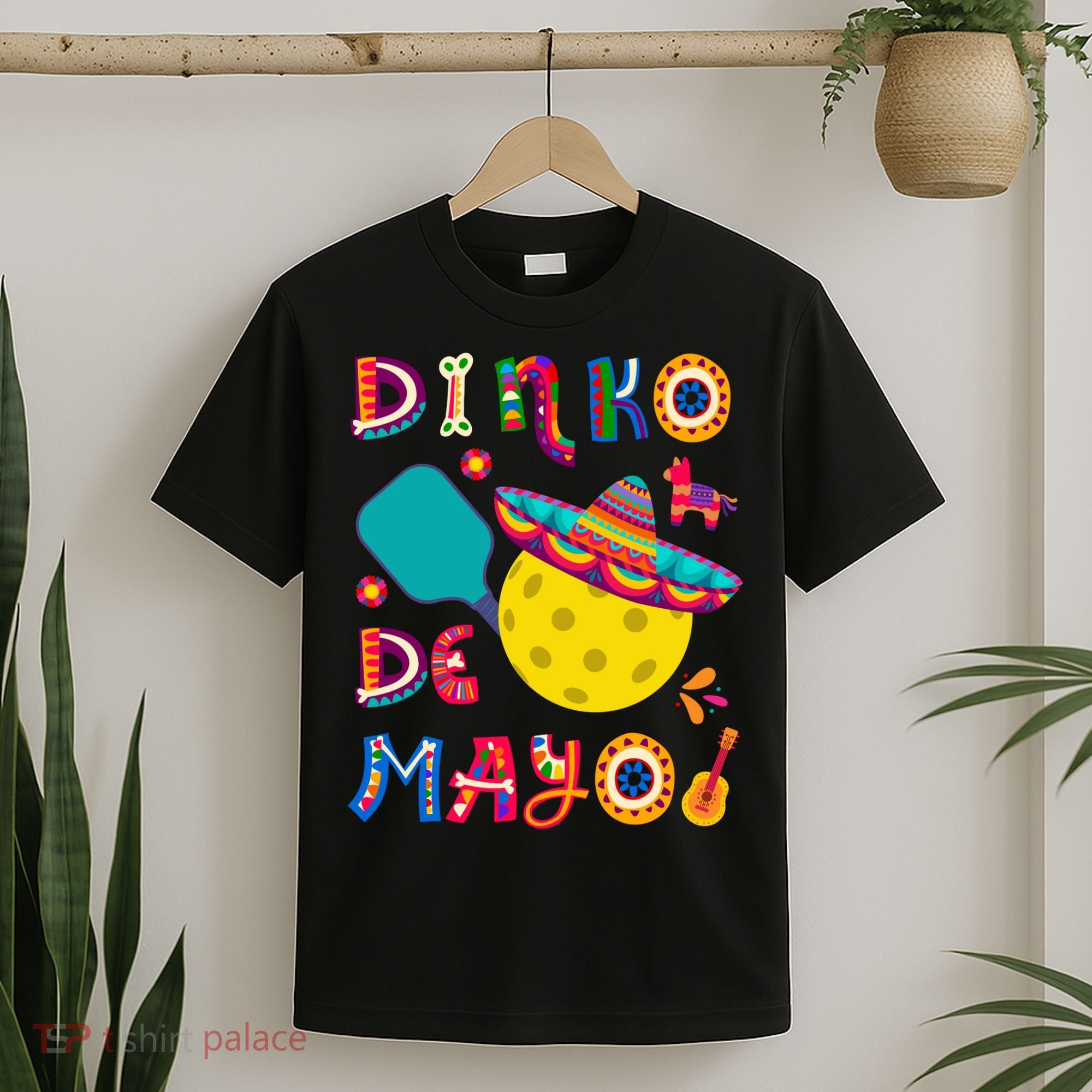 Dinko De Mayo Funny Cinco De Mayo Funny Pickleball T-Shirt