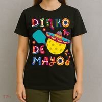 Dinko De Mayo Funny Cinco De Mayo Funny Pickleball T-Shirt thumb 4