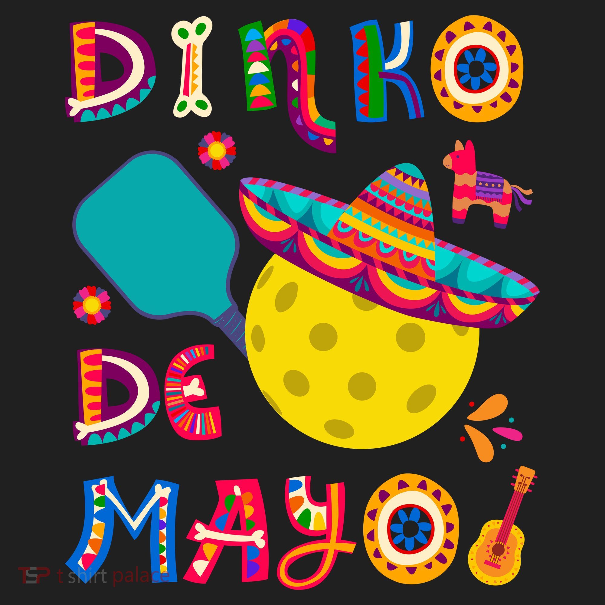 Dinko De Mayo Funny Cinco De Mayo Funny Pickleball Beanie