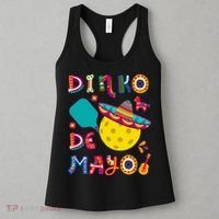 Dinko De Mayo Funny Cinco De Mayo Funny Pickleball Women's Tank Top thumb 3