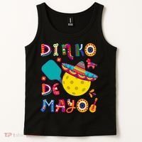 Dinko De Mayo Funny Cinco De Mayo Funny Pickleball Tank Top thumb 2