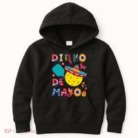 Dinko De Mayo Funny Cinco De Mayo Funny Pickleball Kids Hoodie thumb 0