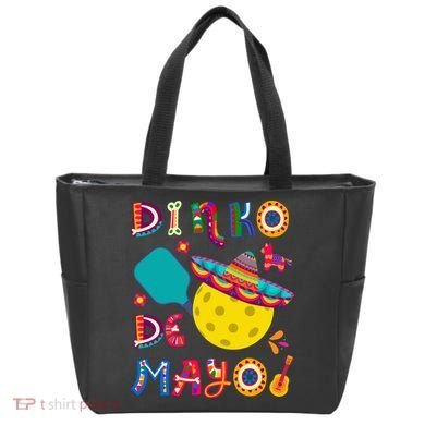 Dinko De Mayo Funny Cinco De Mayo Funny Pickleball Tote Bag