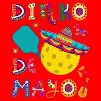 Dinko De Mayo Funny Cinco De Mayo Funny Pickleball Santa Hat thumb 1