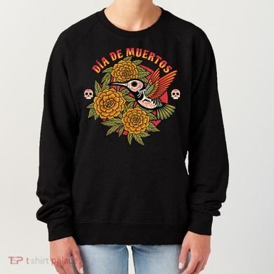 Dia De Muertos Hummingbird Women's Sweatshirt