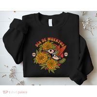 Dia De Muertos Hummingbird Sweatshirt thumb 2
