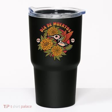 Dia De Muertos Hummingbird Tumbler