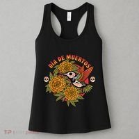 Dia De Muertos Hummingbird Women's Tank Top thumb 3