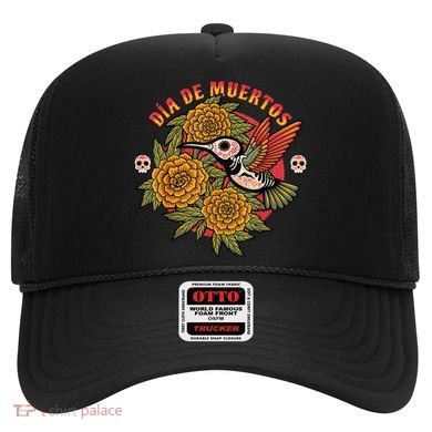 Dia De Muertos Hummingbird Hat