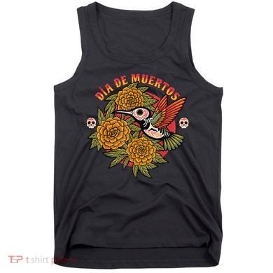 Dia De Muertos Hummingbird Tank Top