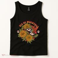 Dia De Muertos Hummingbird Tank Top thumb 2