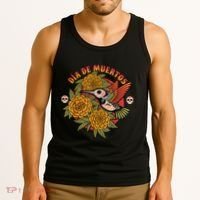 Dia De Muertos Hummingbird Tank Top thumb 3