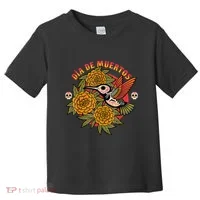 Dia De Muertos Hummingbird Toddler T-Shirt thumb 0