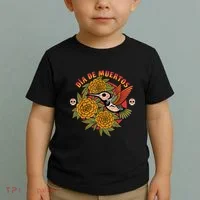 Dia De Muertos Hummingbird Toddler T-Shirt thumb 2