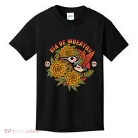 Dia De Muertos Hummingbird Kids T-Shirt thumb 0