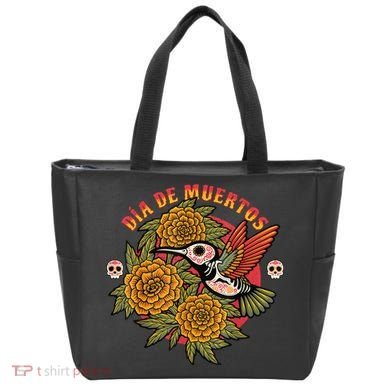 Dia De Muertos Hummingbird Tote Bag