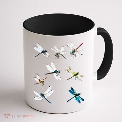 Dragonfly Dragonflies Natural Mosquito Repellent Biting Bugs Coffee Mug back
