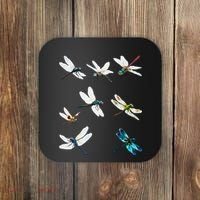 Dragonfly Dragonflies Natural Mosquito Repellent Biting Bugs Coaster thumb 0
