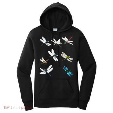 Dragonfly Dragonflies Natural Mosquito Repellent Biting Bugs Women's Hoodie