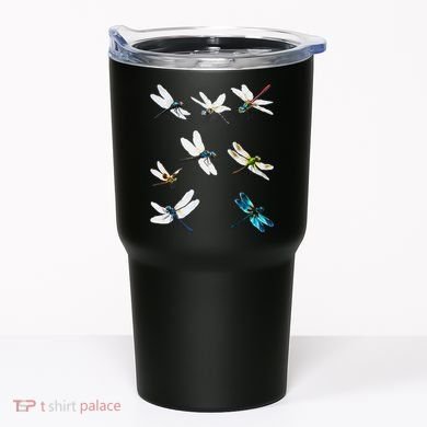 Dragonfly Dragonflies Natural Mosquito Repellent Biting Bugs Tumbler