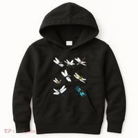 Dragonfly Dragonflies Natural Mosquito Repellent Biting Bugs Kids Hoodie thumb 0