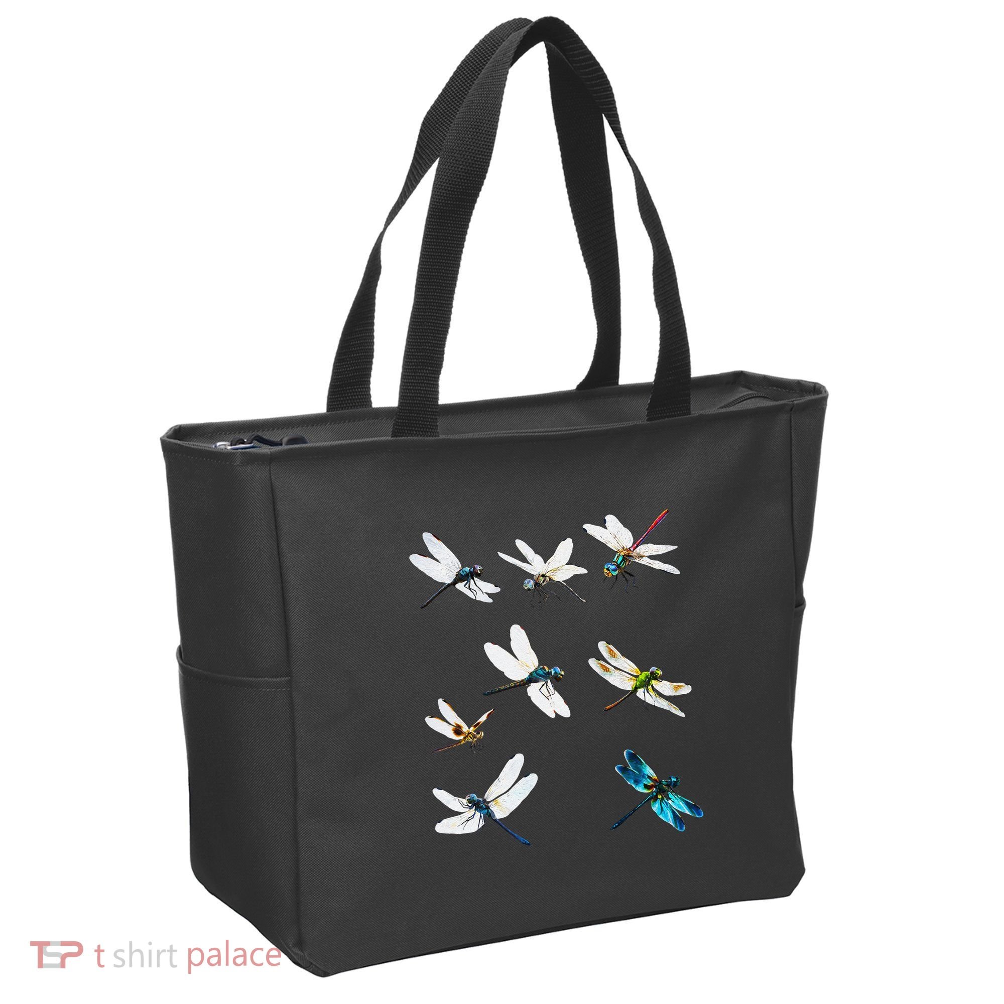 Dragonfly Dragonflies Natural Mosquito Repellent Biting Bugs Tote Bag