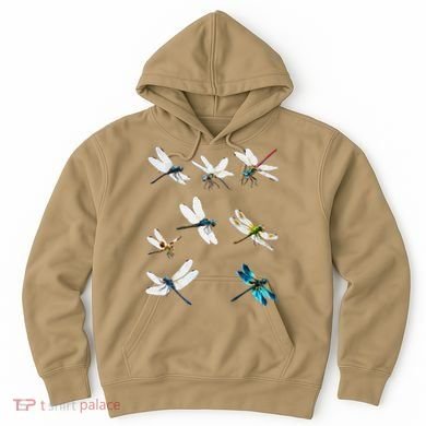 Dragonfly Dragonflies Natural Mosquito Repellent Biting Bugs Hoodie