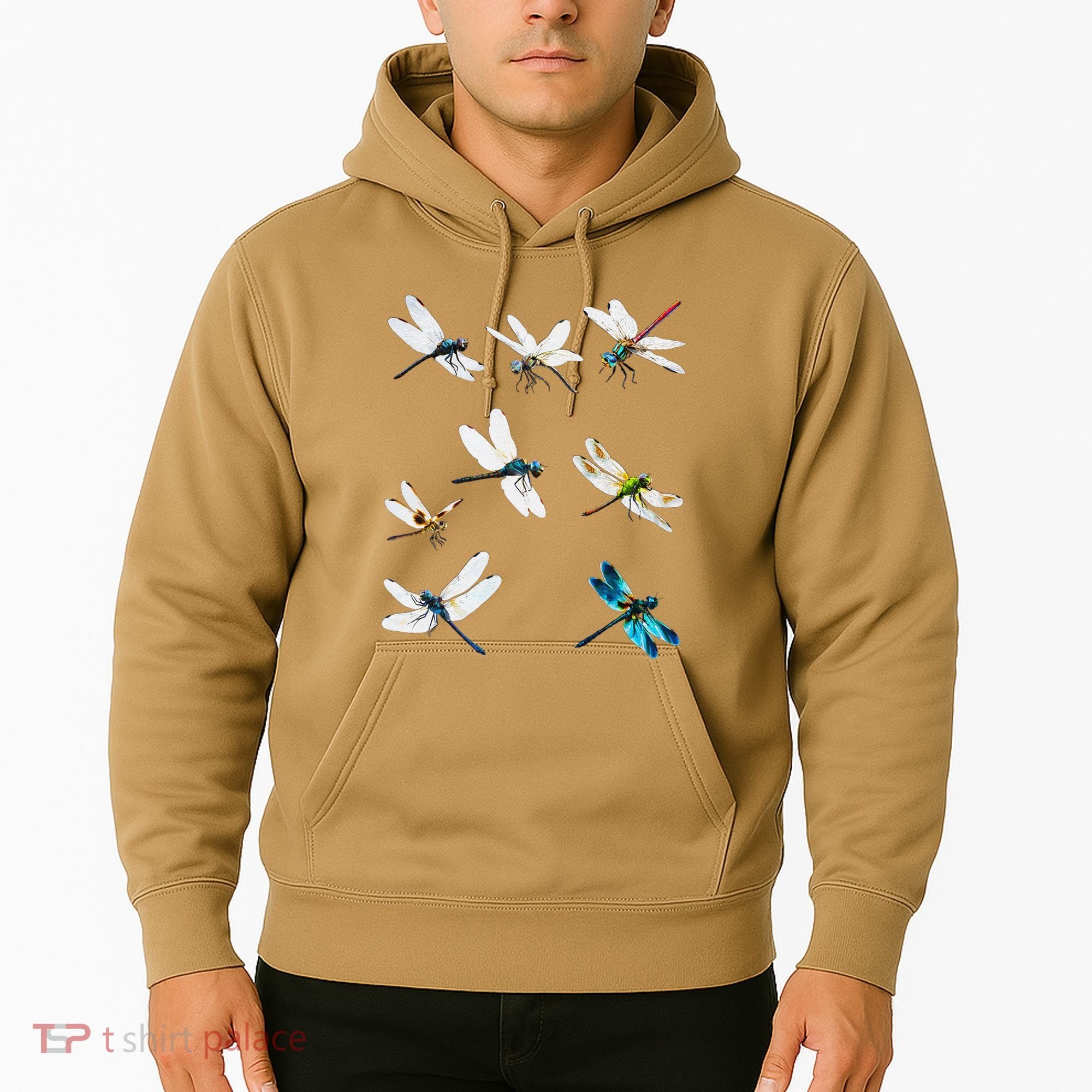 Dragonfly Dragonflies Natural Mosquito Repellent Biting Bugs Hoodie