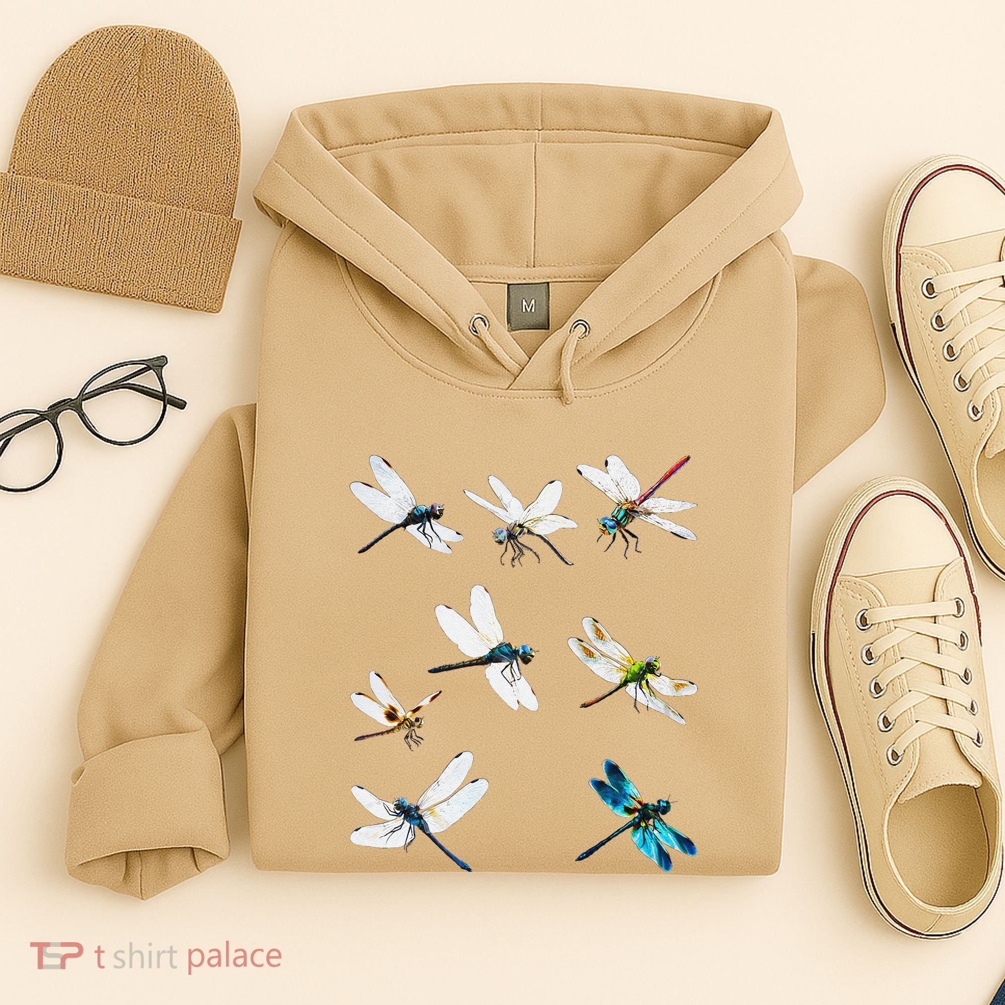 Dragonfly Dragonflies Natural Mosquito Repellent Biting Bugs Hoodie