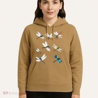 Dragonfly Dragonflies Natural Mosquito Repellent Biting Bugs Hoodie thumb 5