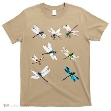 Dragonfly Dragonflies Natural Mosquito Repellent Biting Bugs T-Shirt