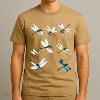 Dragonfly Dragonflies Natural Mosquito Repellent Biting Bugs T-Shirt thumb 3