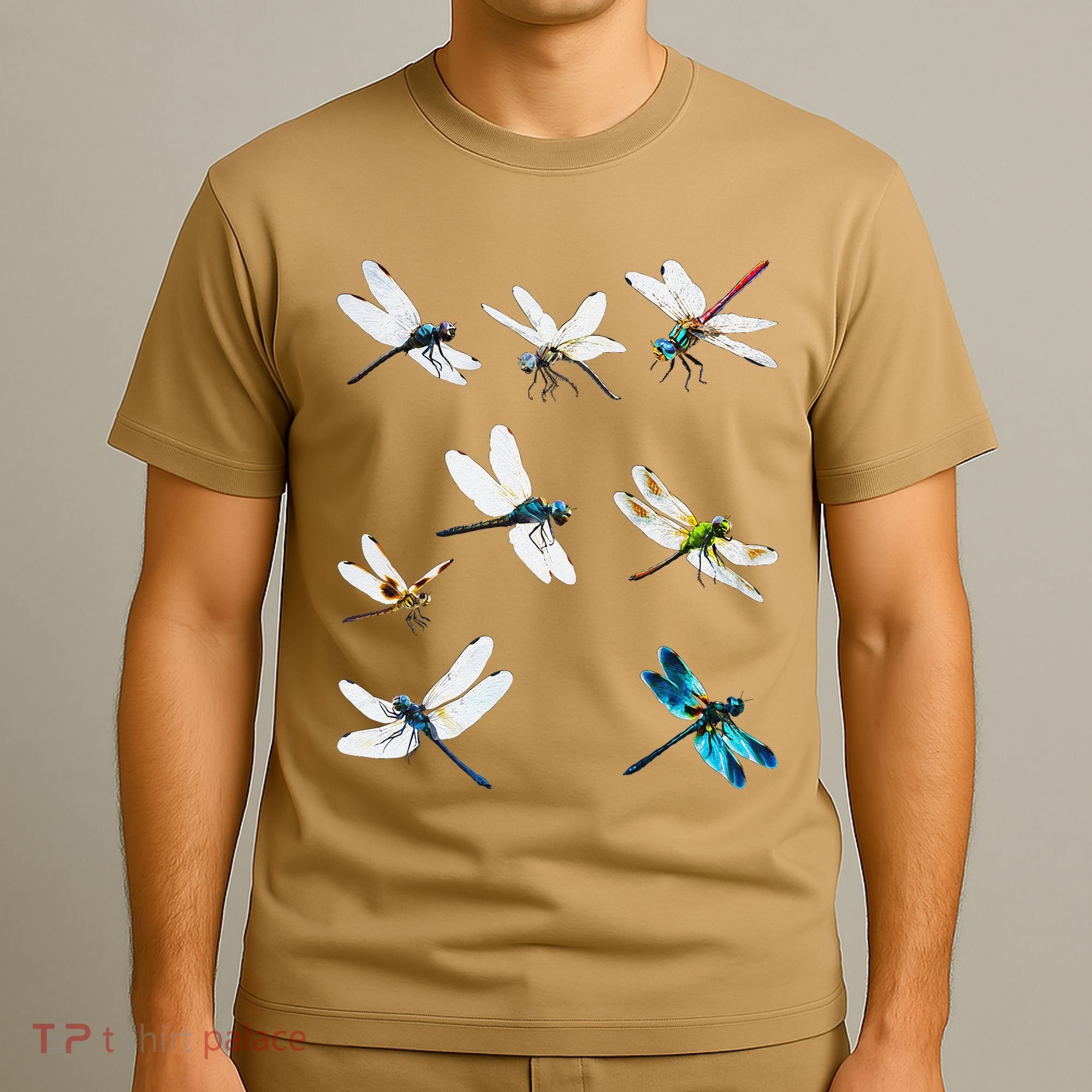 Dragonfly Dragonflies Natural Mosquito Repellent Biting Bugs T-Shirt
