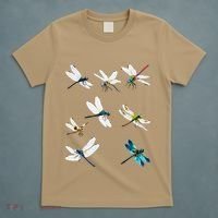 Dragonfly Dragonflies Natural Mosquito Repellent Biting Bugs T-Shirt thumb 5
