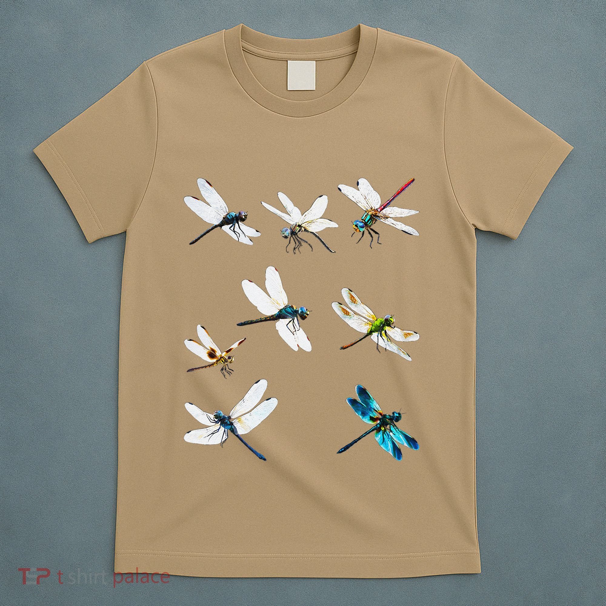 Dragonfly Dragonflies Natural Mosquito Repellent Biting Bugs T-Shirt