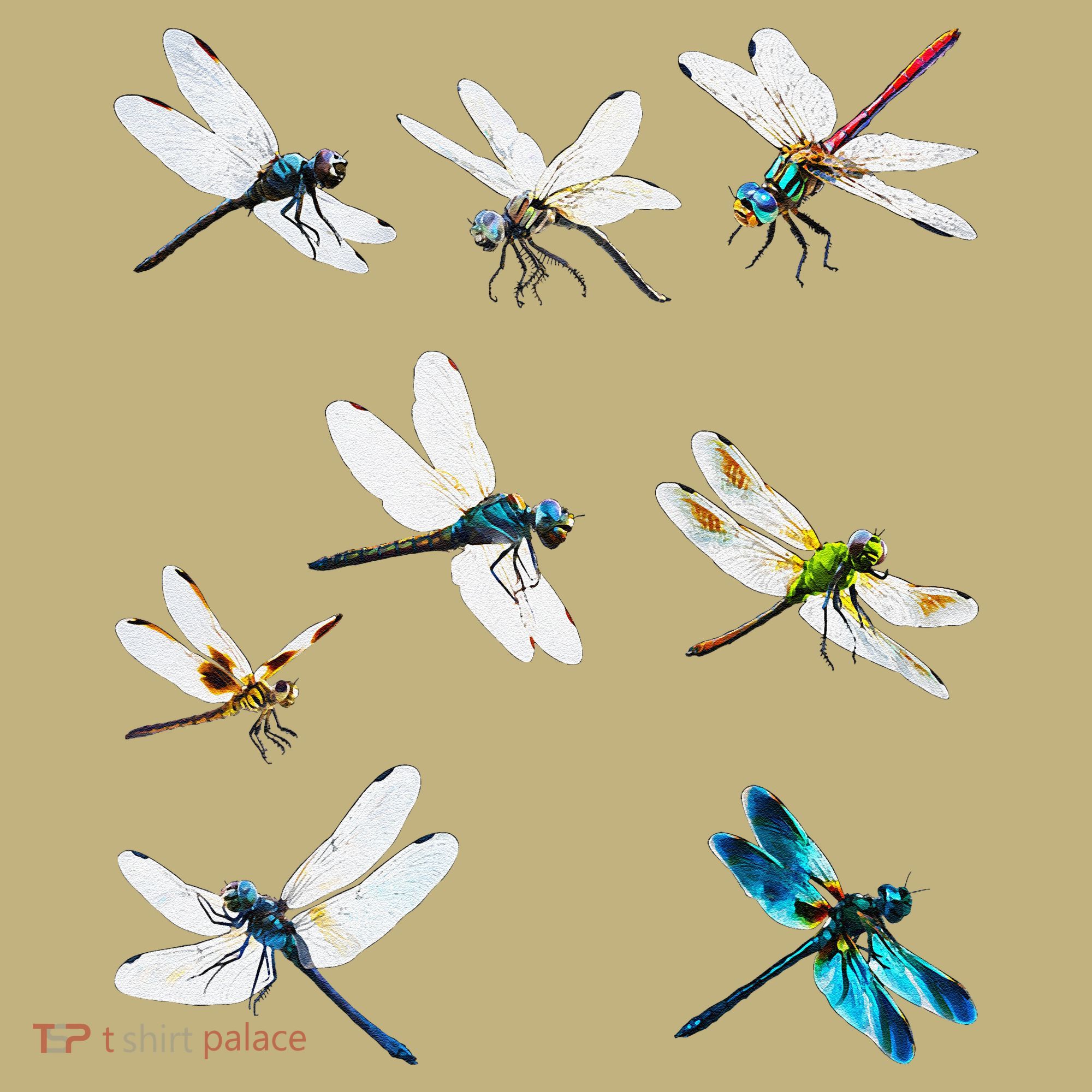 Dragonfly Dragonflies Natural Mosquito Repellent Biting Bugs Polo