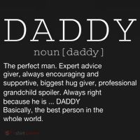 Daddy Definition Noun Grandpa Grandparents Day Funny Gift USA-Made Doggie Bandana thumb 2